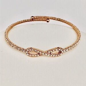 Rose Gold Infinity Bracelet